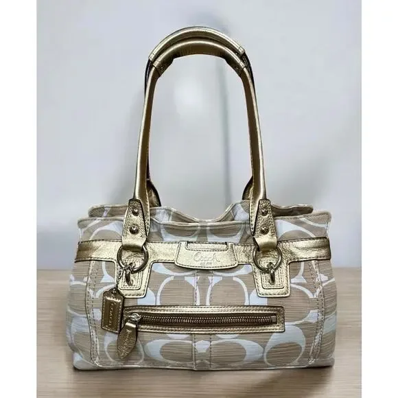 Y2K Coach 13290 Penelope Signature Satchel Bag